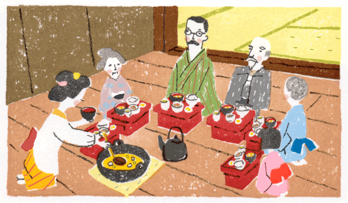「みんなのすくすく100年史」（味の素社史）1900年代の挿絵