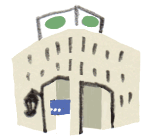 「詳細地図で歩きたい町」東京2016建物の挿絵