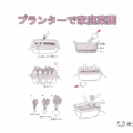 「MORE」2010年5 月号（集英社）家庭菜園の作り方イラスト