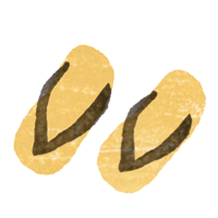 草履のイラスト