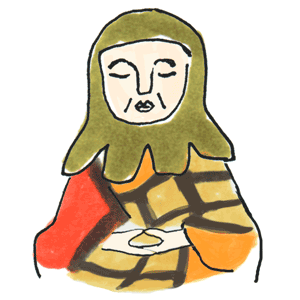 御朱印さんぽ 関東の寺社2017/12/15 最澄のイラスト
