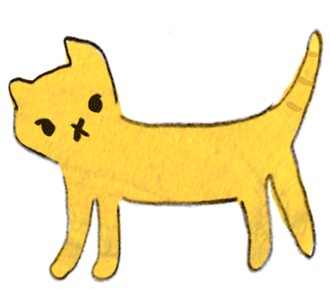 御朱印さんぽ 関東の寺社2017/12/15 猫のイラスト