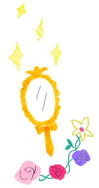 御朱印さんぽ 関東の寺社2017/12/15 美しい手鏡のイラスト
