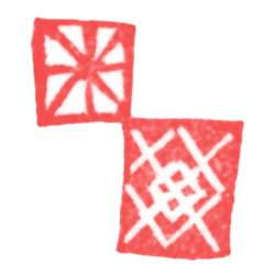 御朱印さんぽ 神奈川 埼玉 東京の寺社2019/12/15紋様イラスト
