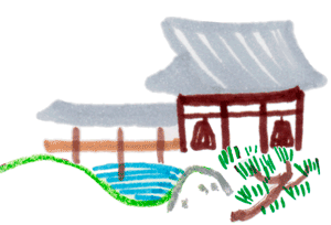 「詳細地図で歩きたい町」京都2016建物の挿絵