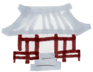 「詳細地図で歩きたい町」京都2016建物の挿絵