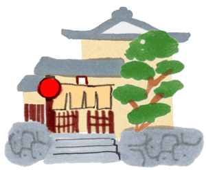 「詳細地図で歩きたい町」京都2016建物の挿絵
