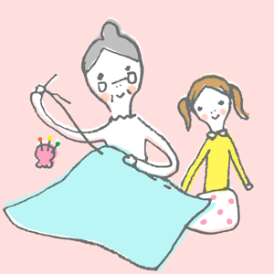 「こどもチャレンジ 月刊こどもを学ぶ」（ベネッセ）我慢についての挿絵
