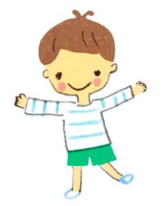 kodomoe2020年2月号 子ども（男の子）のイラスト